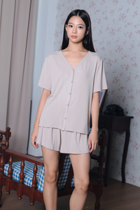 Pillow Talk 2-Piece Pajamas Set Cream