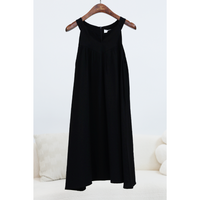 Zen Racerfront Dress Black