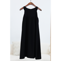 Zen Racerfront Dress Black