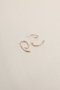 Pearl Curl Earrings