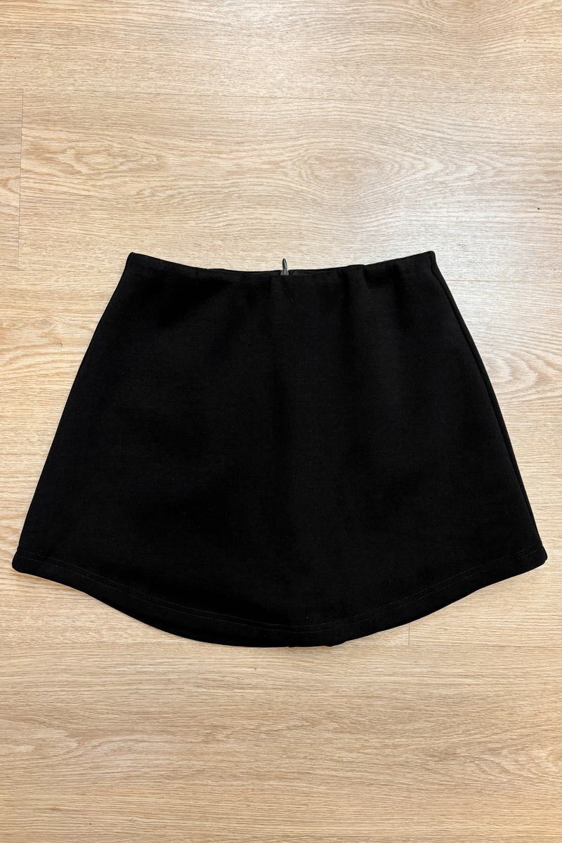 Wear Anywhere Curved Hem Skorts Black (Backorder)