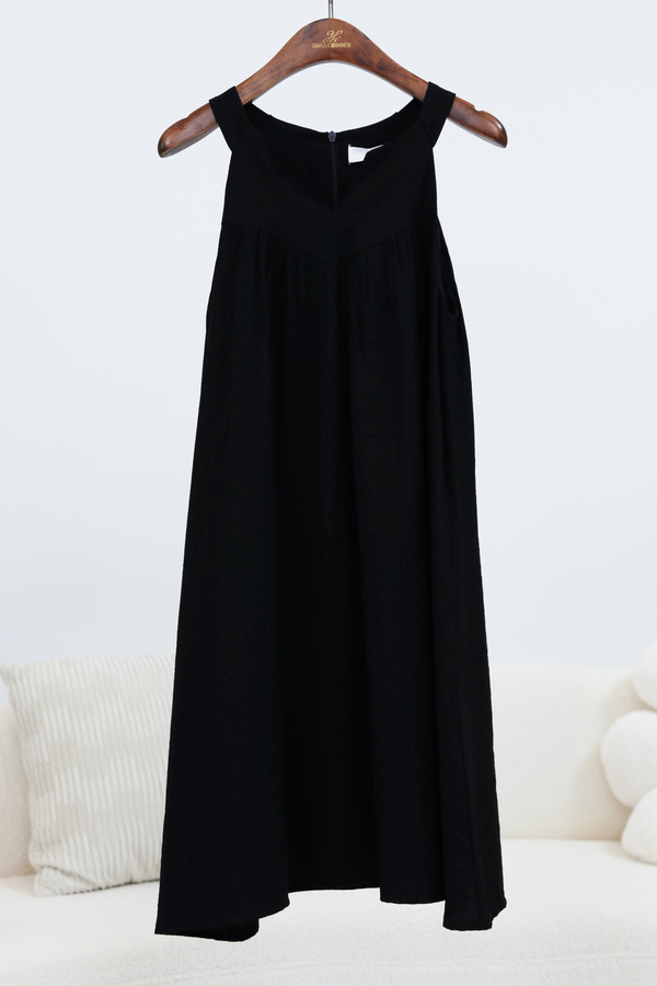 Zen Racerfront Dress Black