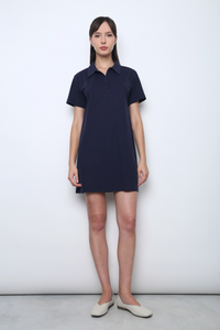 Ace Line Polo Dress Navy