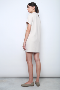 Ace Line Polo Dress Oat