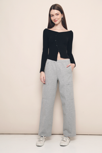Annalise Off The Shoulder Top Black