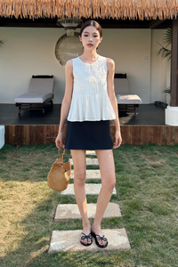 Anderson Trapez Skorts Navy