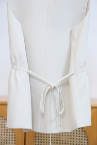 Axis Waistline Vest Top Ivory