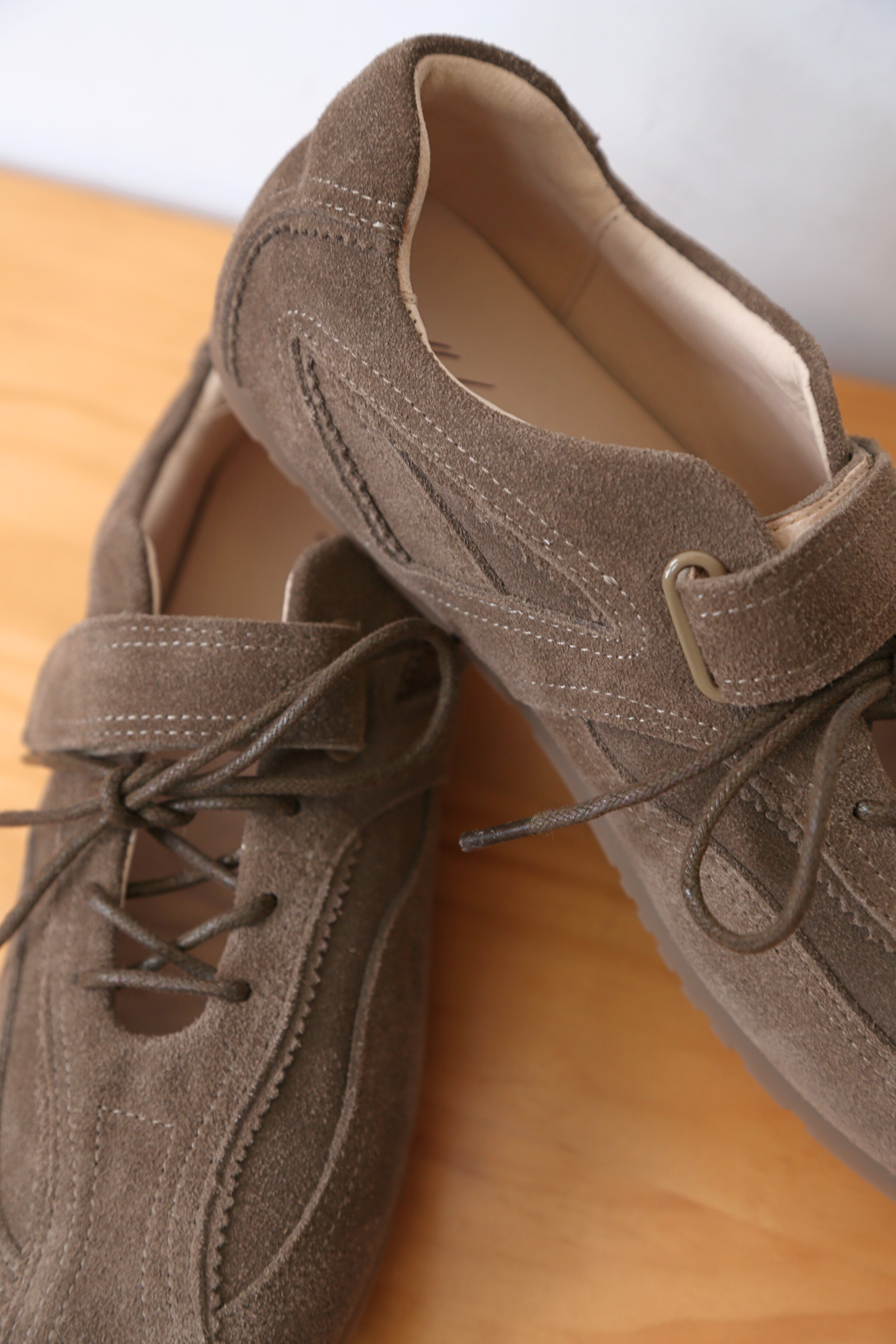 Ballet Core Lace Sneakers Brown (Restock)