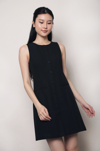 Balmoral Shift Dress Black