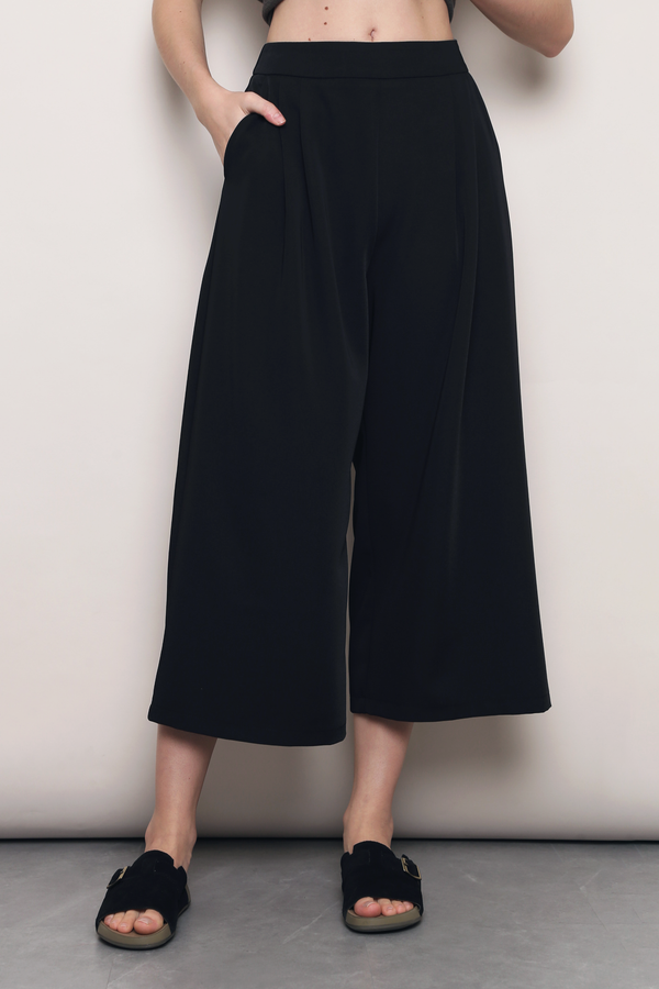 Barefoot in Capri Culottes Black