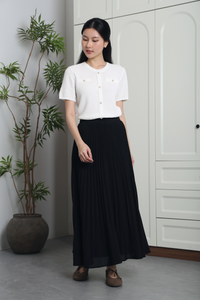 Bellagio Classy Knit Blouse Off White (Restock)
