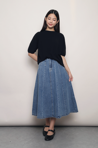 Better Basics Knit Blouse Black (Backorder)