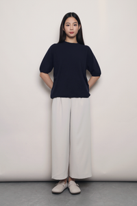 Better Basics Knit Blouse Midnight Navy (Backorder)