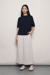 Better Basics Knit Blouse Midnight Navy (Backorder)