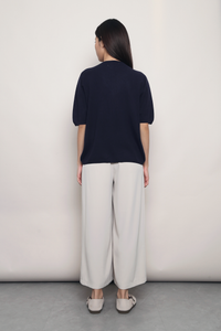 Better Basics Knit Blouse Midnight Navy (Backorder)