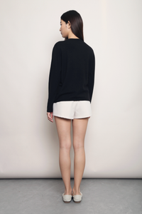 Between Seasons Knit Top Black (Backorder)