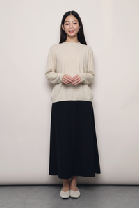 Between Seasons Knit Top Cream (Backorder)