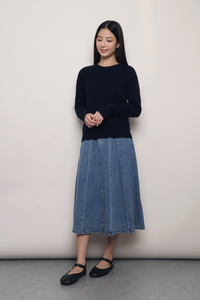 (Premium) Countryside Cable Knit Sweater Navy (Backorder)