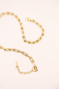 Bold Chain Necklace Gold