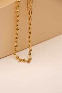 Bold Chain Necklace Gold