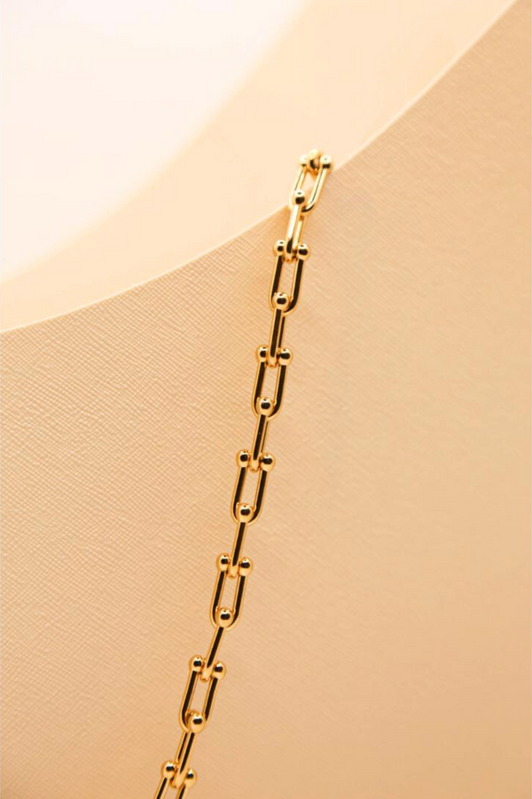 Bold Chain Necklace Gold