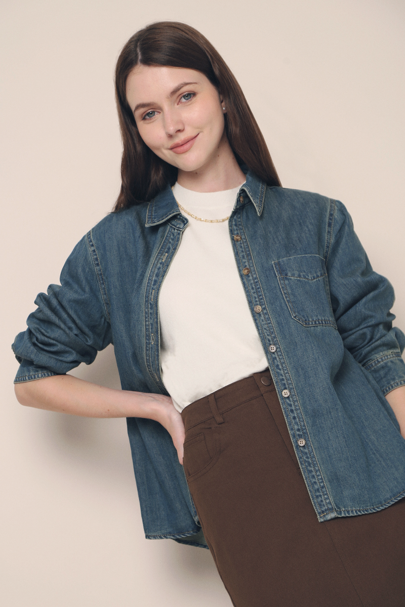 Bridget Denim Shirt