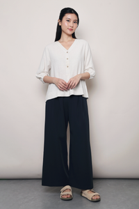 Brookside Pleat Pants Navy