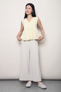 Buttercup Babydoll Blouse Daffodil Yellow