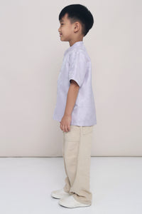 CNY MINI Noah Oriental Shirt Amethyst