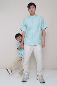 CNY Noah Oriental Shirt Sage