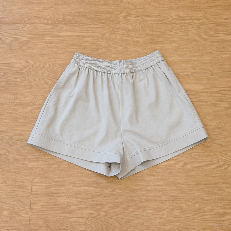 Leisure Club Boxy Shorts Oat (Backorder)