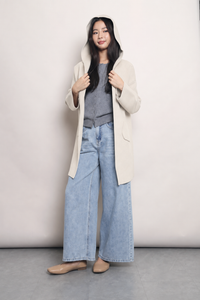 The Traveller Coat Ivory