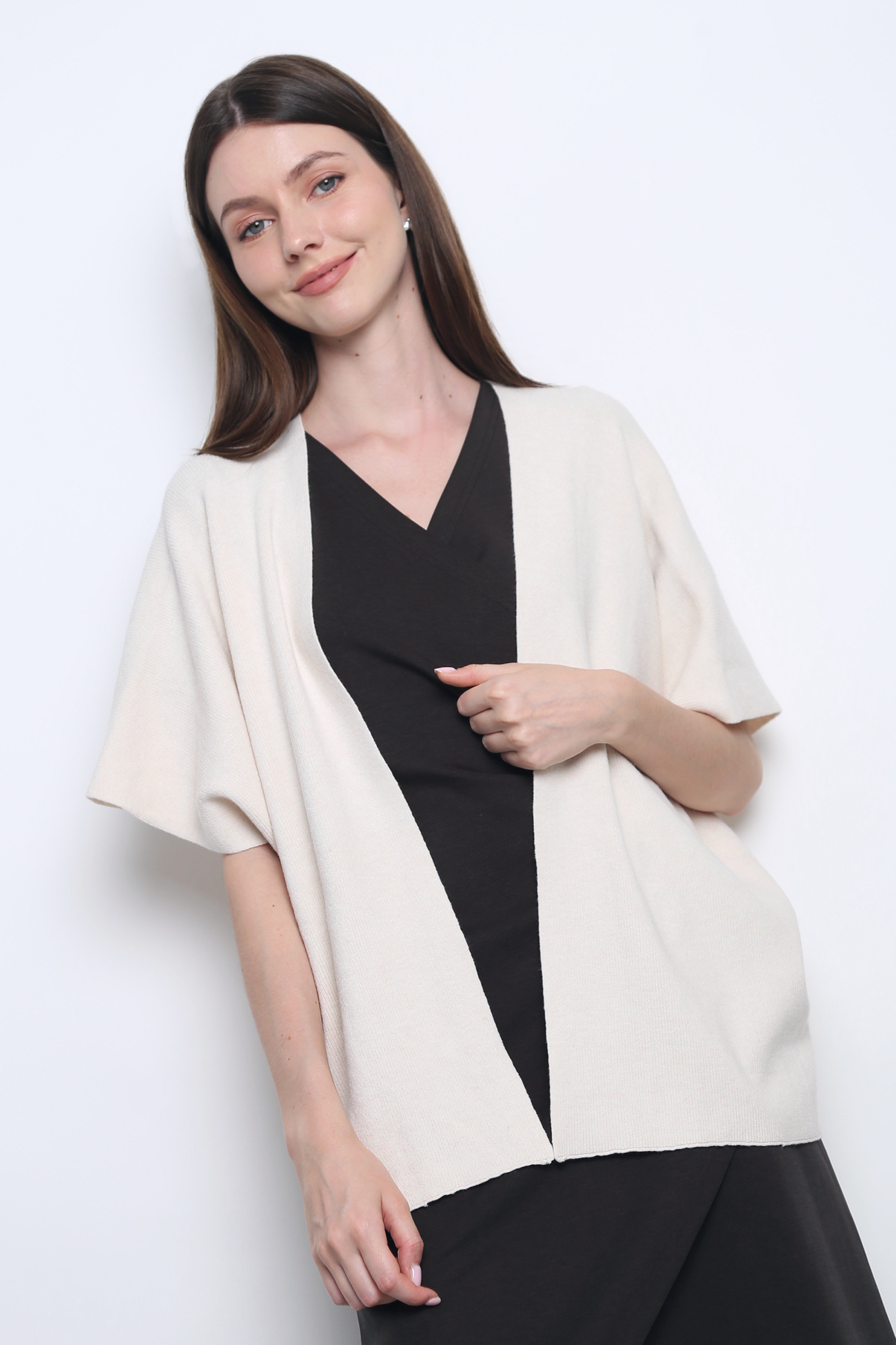 Chate Drape Cardigan Malt (Backorder)