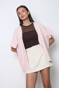 Chate V2 Drape Cardigan Pink (Backorder)