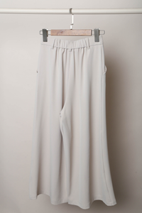 City Pleat Culottes Cream