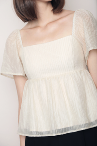 Fairy Fluff Flutter Top Ivory (Backorder)