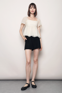Fairy Fluff Flutter Top Ivory (Backorder)