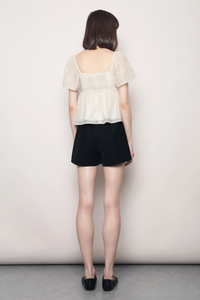 Fairy Fluff Flutter Top Ivory (Backorder)