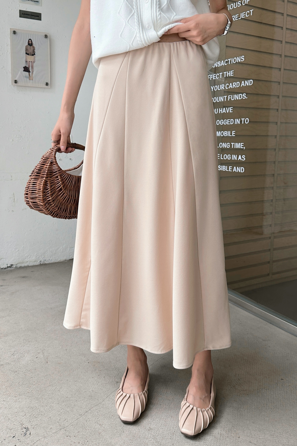 Fifth Avenue Panel Skirt Malt