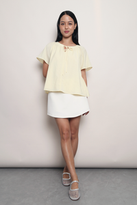Float Away Flutter Blouse Daffodil Yellow