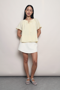 Float Away Flutter Blouse Daffodil Yellow
