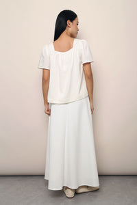Galerie Ruche Flutter Top Ivory (Restock III)