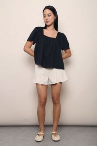 Galerie Ruche Flutter Top Navy (Restock III)