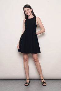 Grace in Motion Swing Dress Black