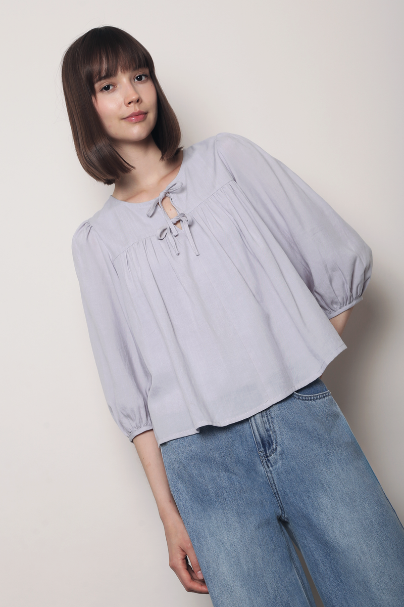 Heather Hill Shift Blouse Lilac