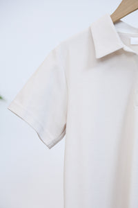 Ace Line Polo Dress Oat