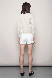 Kensington Crew Neck Knit Cardigan Cream
