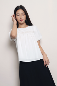 Lace Is More Blouse White