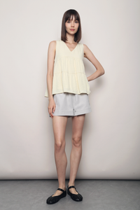 Leisure Club Boxy Shorts Oat (Restock)