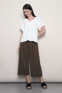 Loop Muse Flutter Blouse White